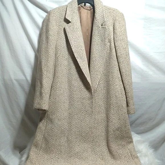 FLASH SALE! Stunning Ashley Scott Wool Long Coat Size In Description Made USA … - Picture 1 of 13